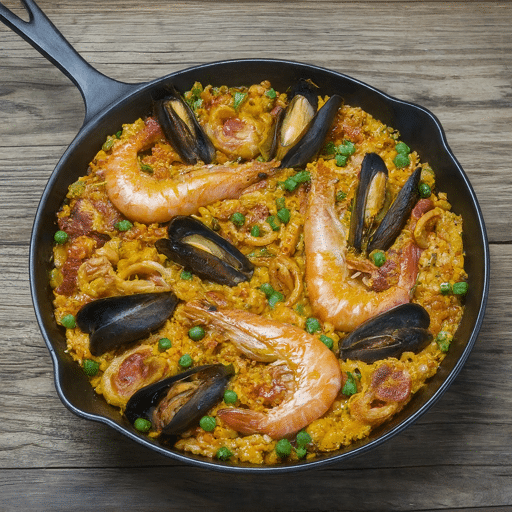 Mixed Seafood Paella