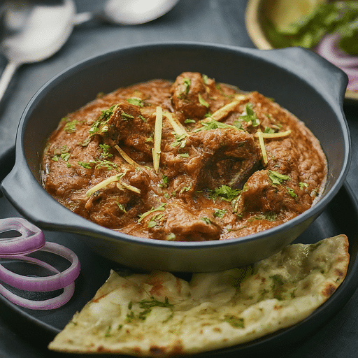 Mutton Rogan Josh for dinner