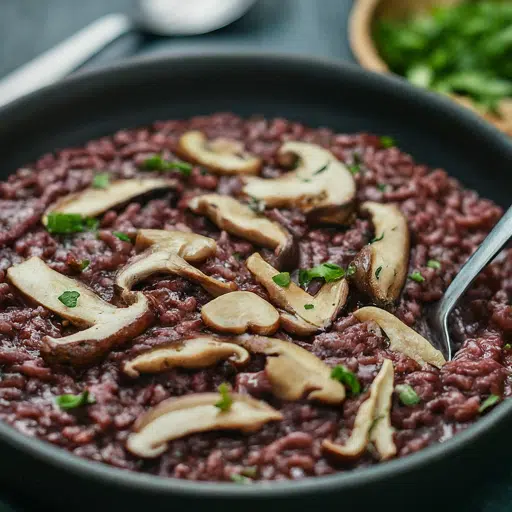 Ragi Mushroom Risotto