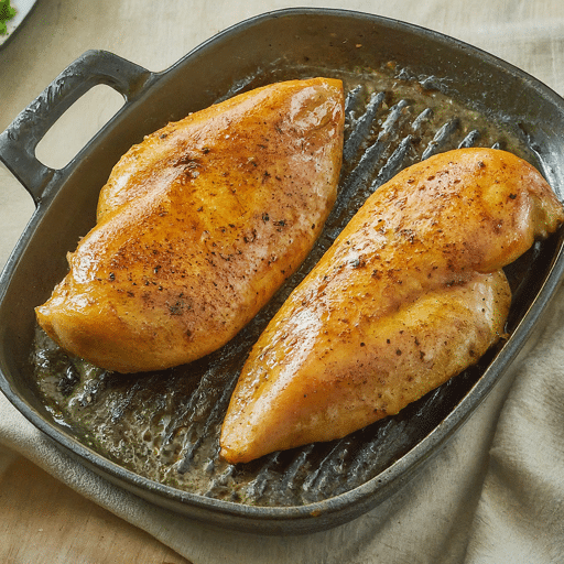 Baked Split Chicken Breast