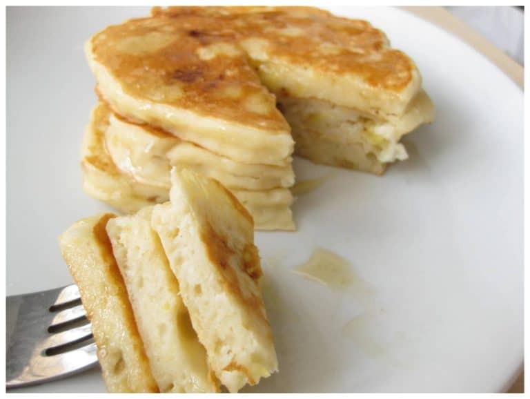 Banana Yoghurt Pancake