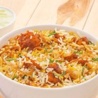 காலிஃப்ளவர் தம் பிரியாணி 4 Cauliflower Biryani