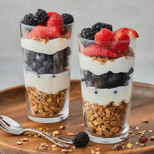 Yogurt with Fresh Berries