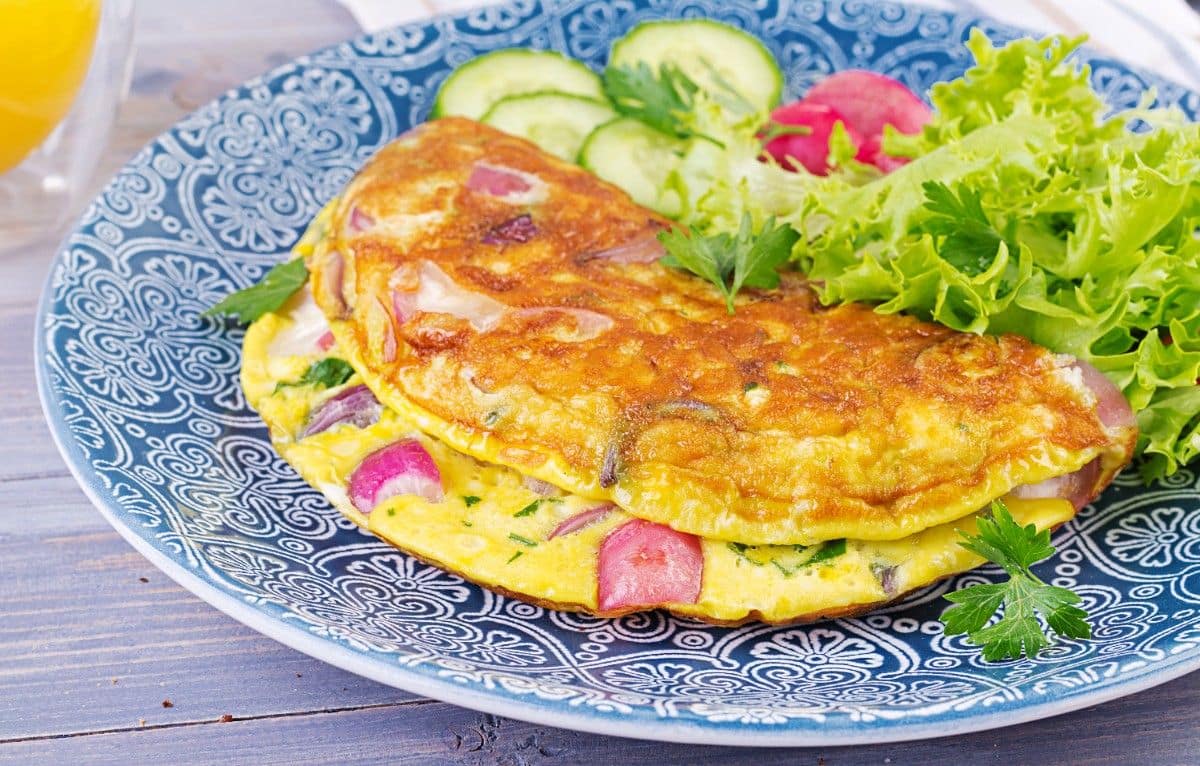 What are The 20 Best High Protein Breakfast Indian Ideas? 7 Vegetable Omelette