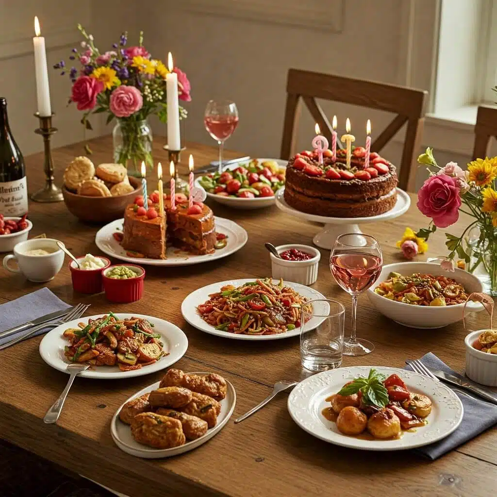 10 Classic Birthday Dinner