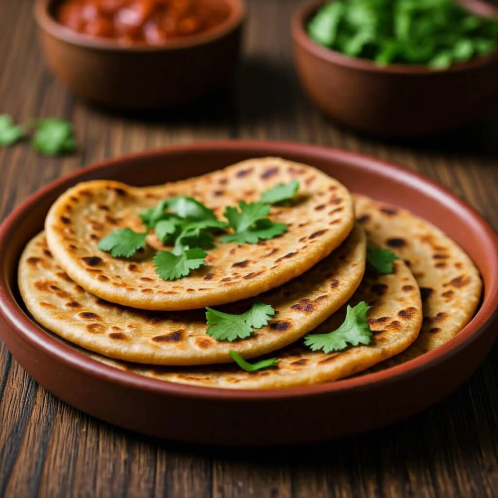 10 Easy North Indian Lunch Recipes To Make in 30 Minutes 8 Aloo paratha