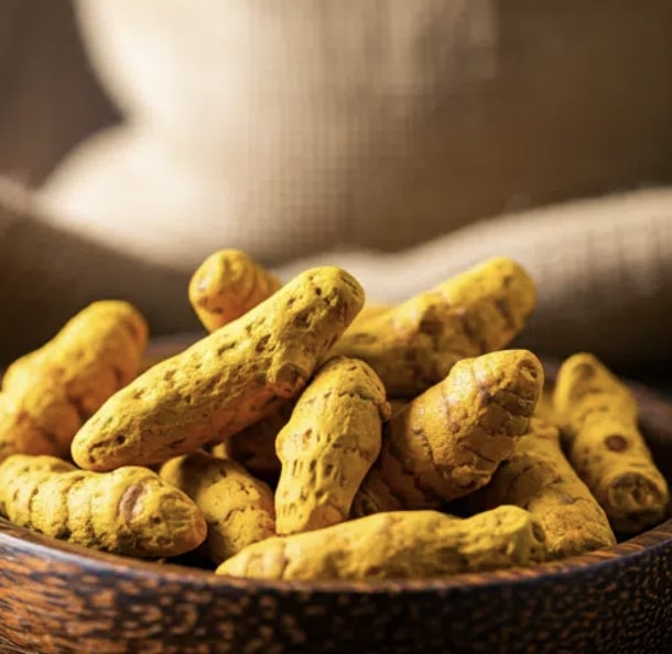 A bowl full of Turmeric 