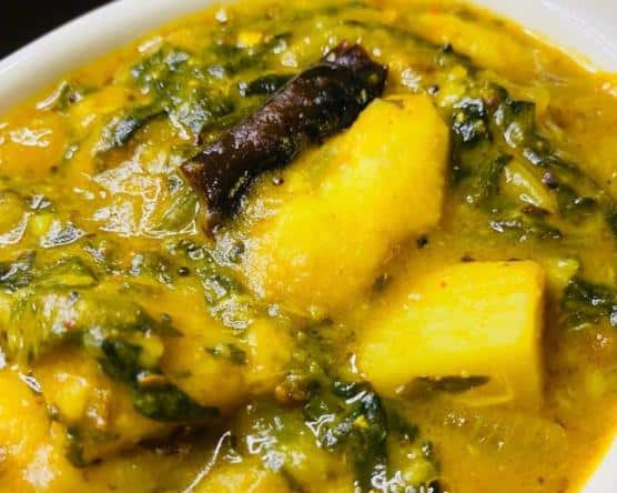 What are the 20 Must-Try Telangana Famous Foods? 14 Bachali Kura Curry