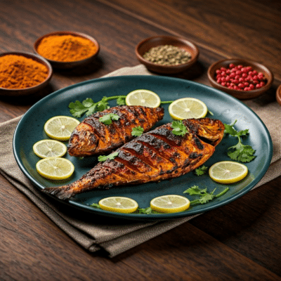 Tandoori fish