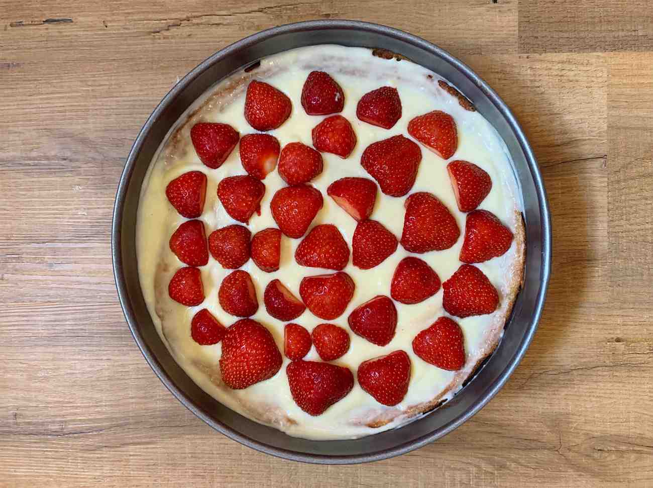 1 No BakeStrawberryCheesecake