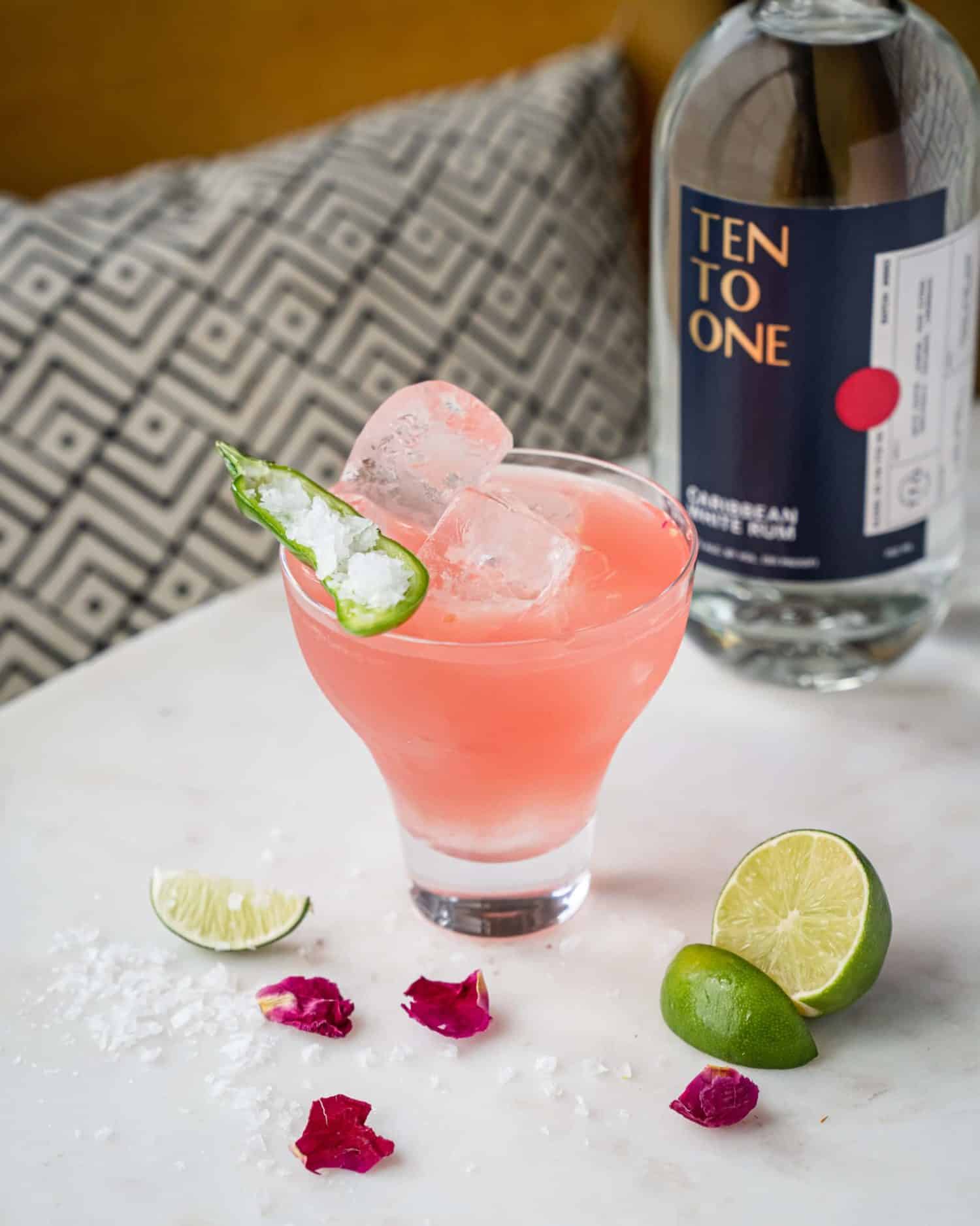 12 Spicy Rum Watermelon Refresh