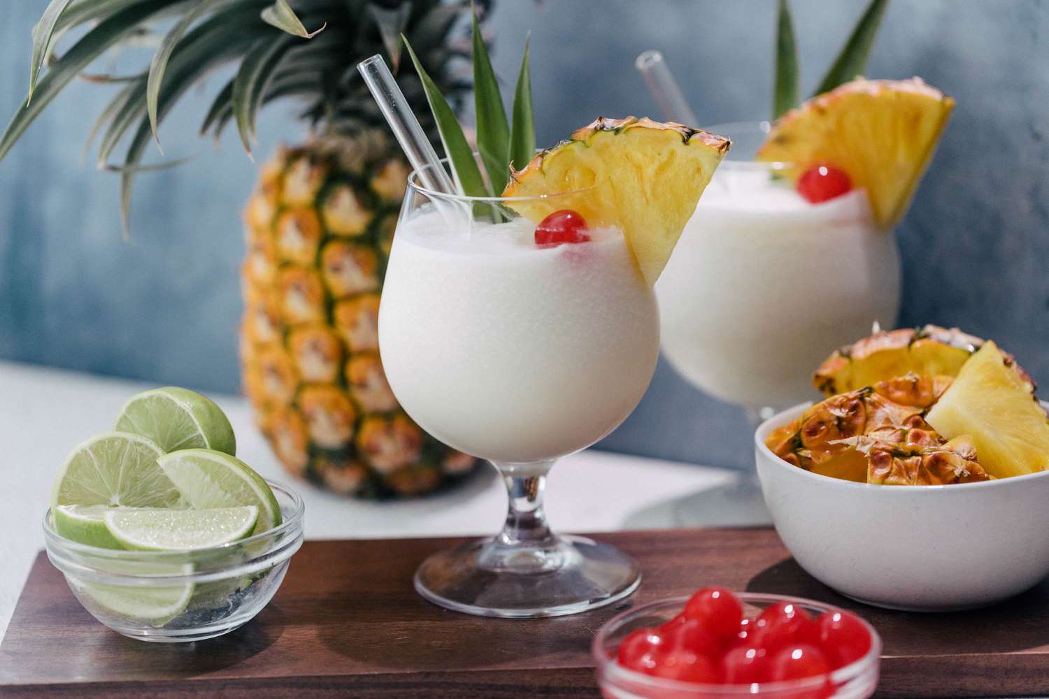5 Pi a Colada with a Dark Rum Twist
