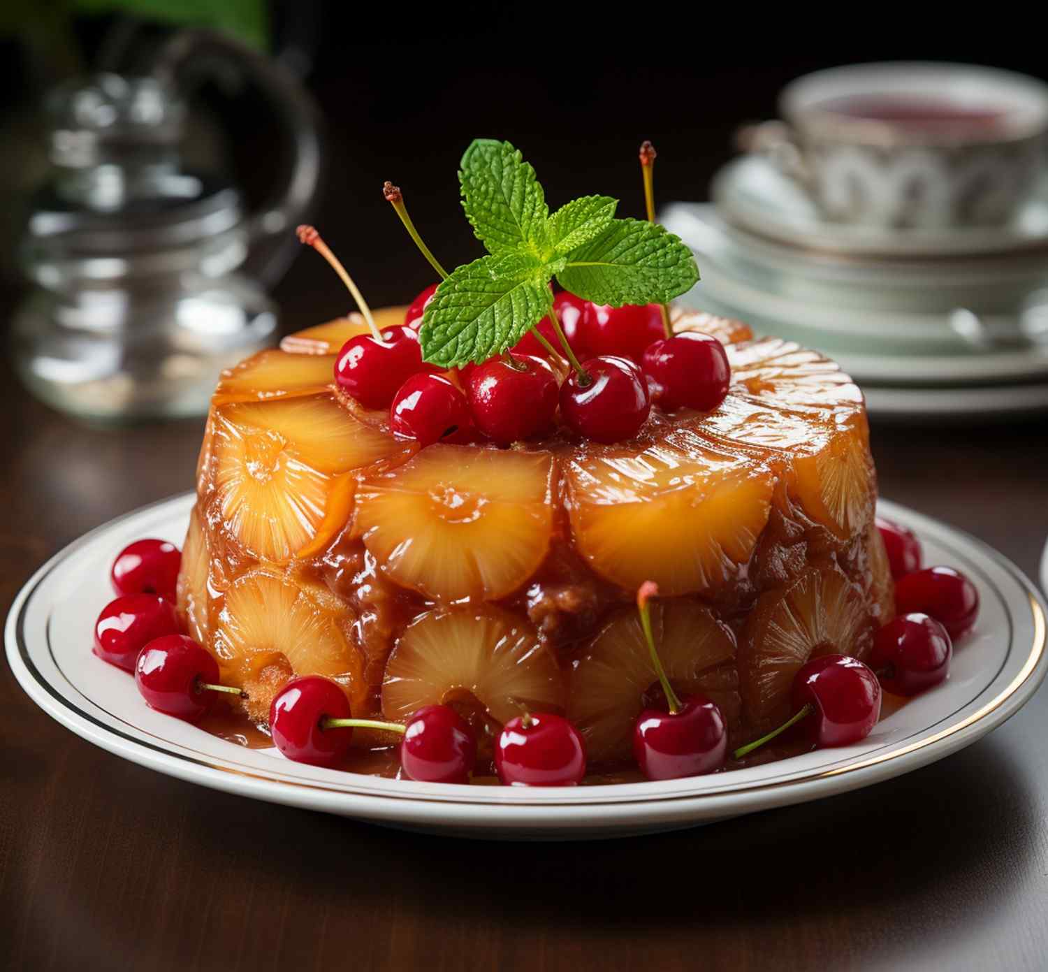 6 PineappleUpside DownCake