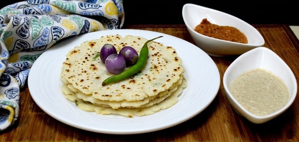 What Are the 20 Must-Try Chhattisgarh Famous Food Dishes? 10 Angakar Roti a thick rice flatbread from Chhattisgarh cooked over an open flame