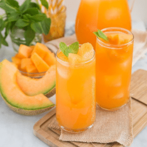 Cantaloupe Mint Agua Fresca