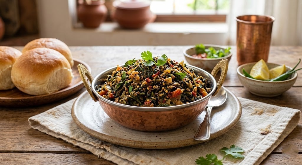 What Are the 20 Must-Try Chhattisgarh Famous Food Dishes? 12 Chech Bhaji a traditional Chhattisgarh chutney made with red ants garlic and chillies