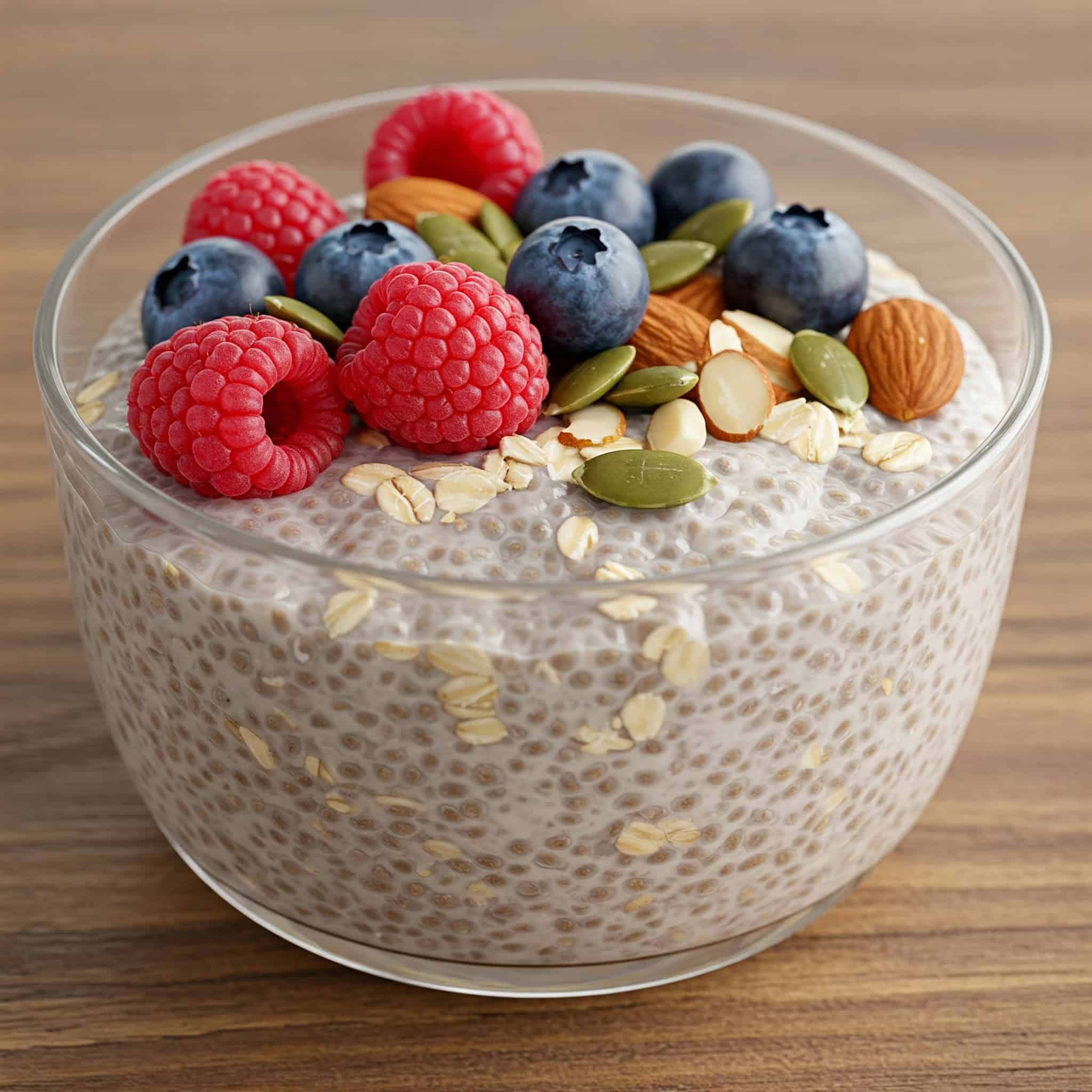 Chia Seed and Oats Pudding