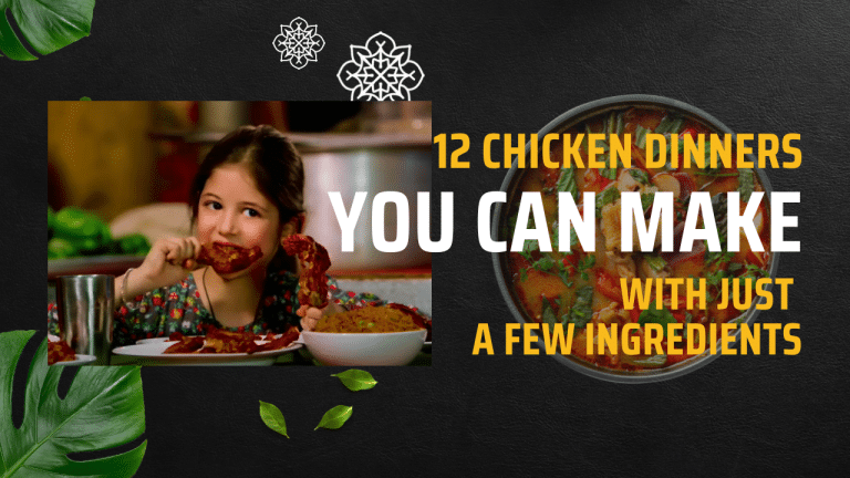 12 Easy Chicken Dinner Ideas With Few Ingredients
