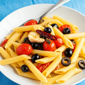 Mediterranean Olive Oil Pasta