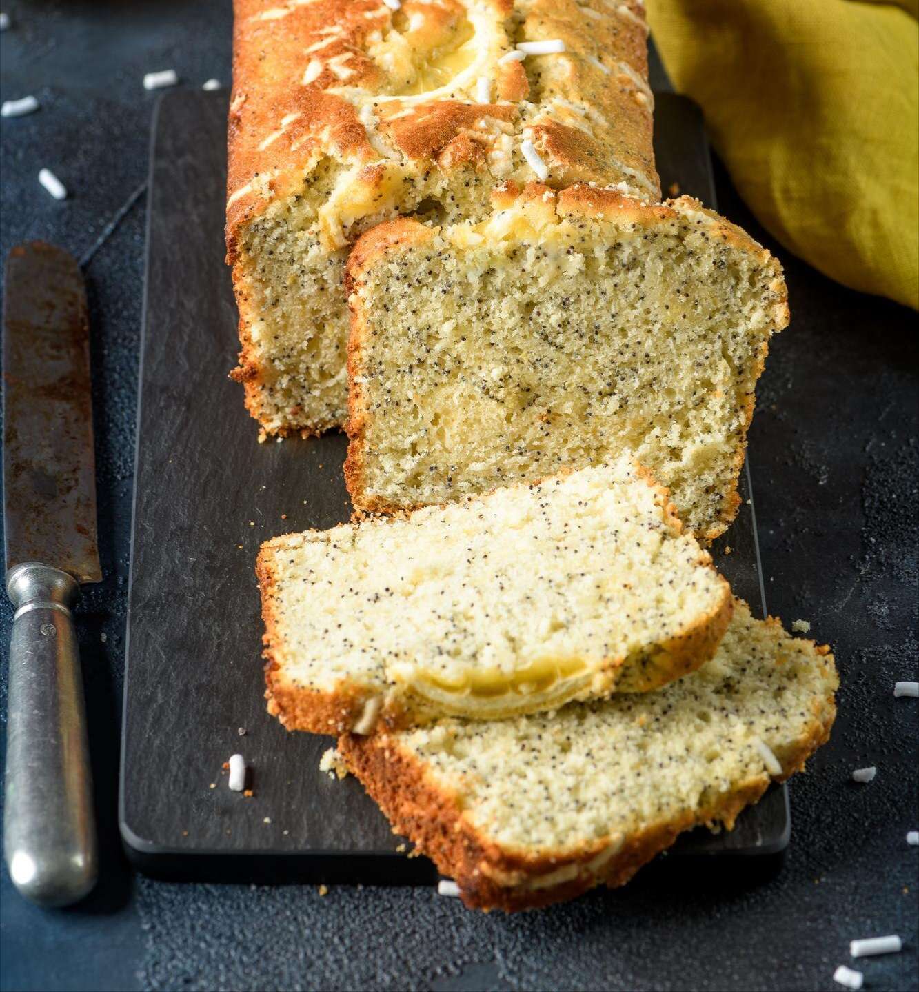 Orange poppy seed loaf