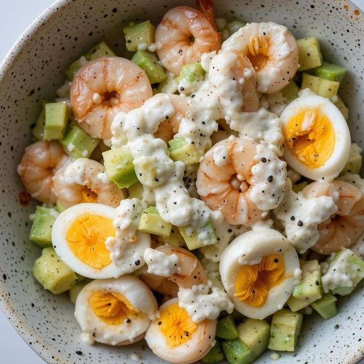Shrimp and Egg Salad