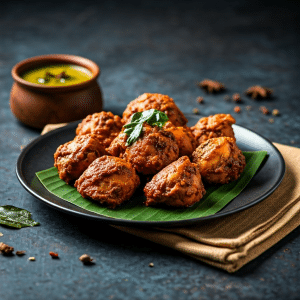 South Indian chicken fry dish
