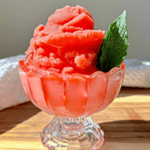 Summer Melon Sorbet Floats