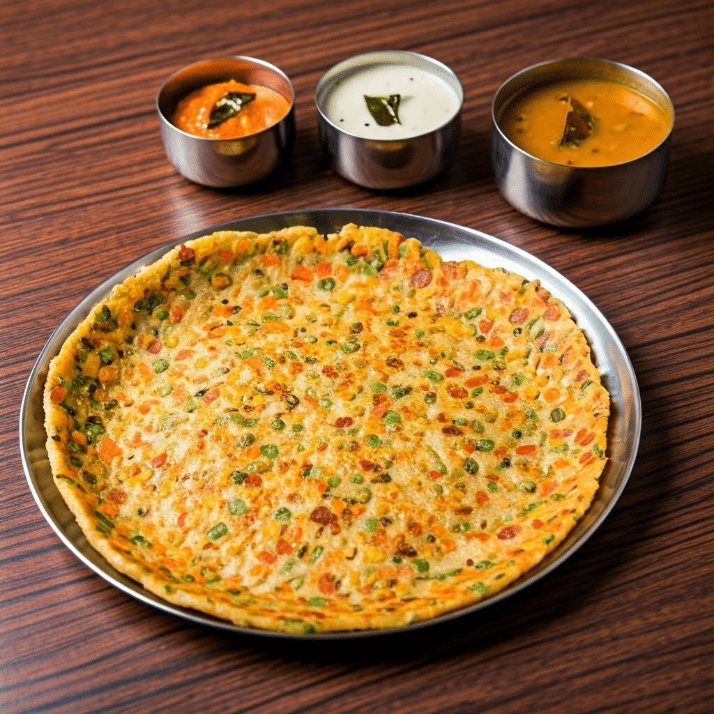 Uttapam south indian dish1