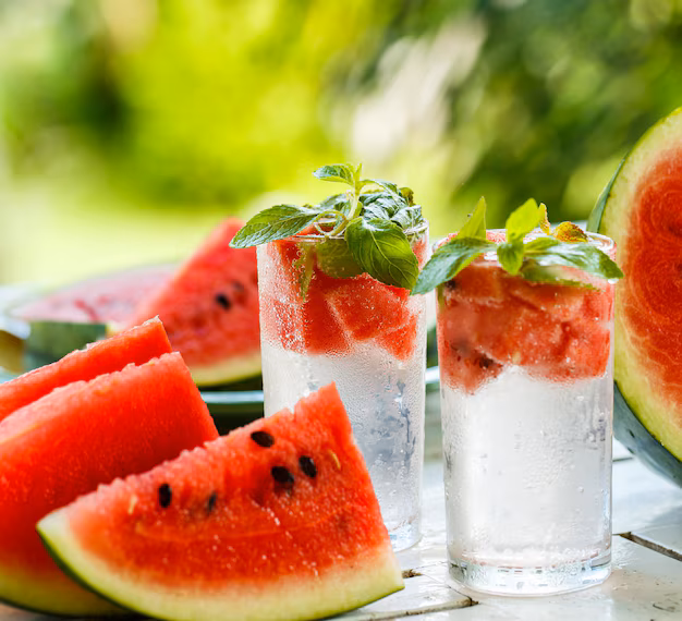 Watermelon and Kiwi Detox Water