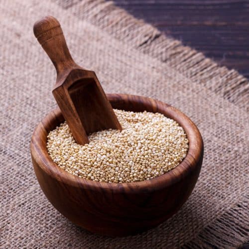 quinoa in a bowl