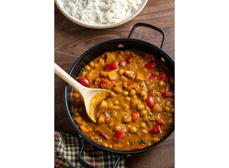 Butternut Squash and Chickpea Curry