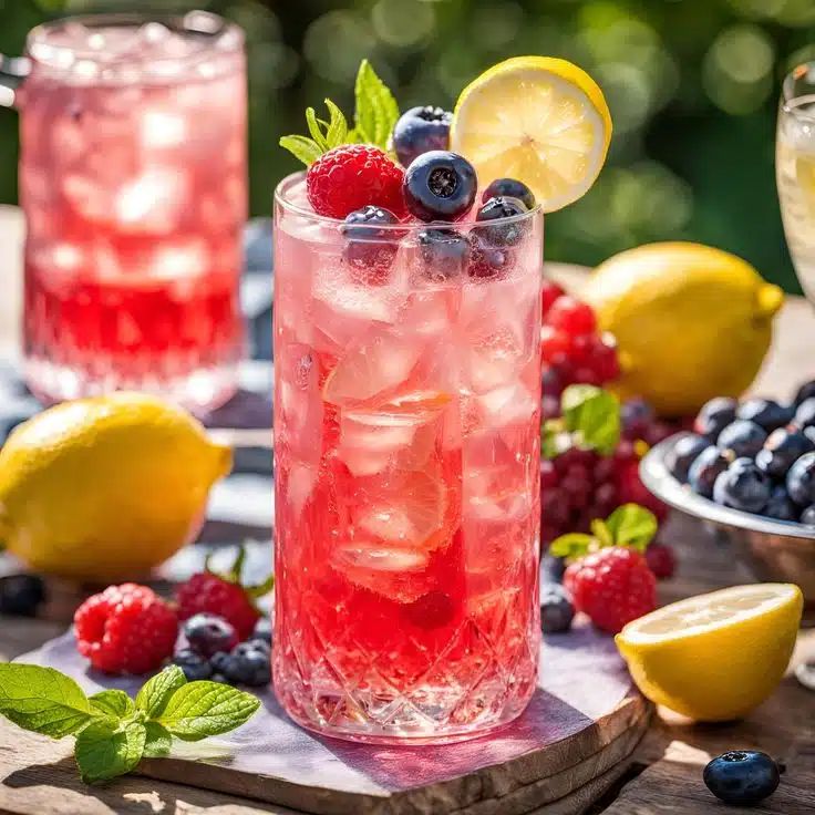 Frozen Berry Lemonade