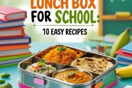 Healthy Indian Lunch Box Ideas for School: 10 Easy Recipes
