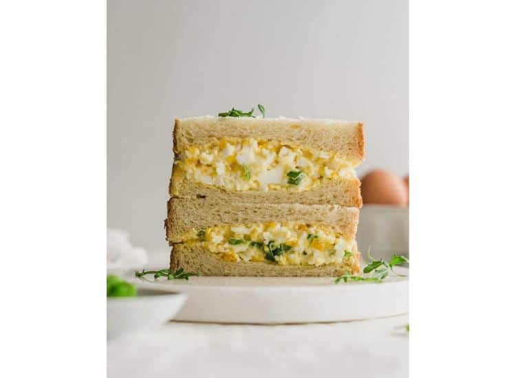 Japanese Tamago Sando Egg Sandwich 