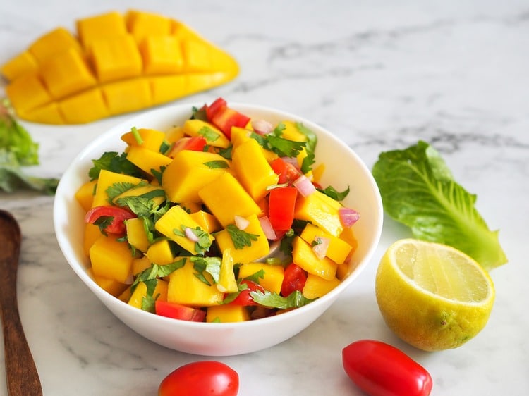 Mango Salad with Citrus Dressing