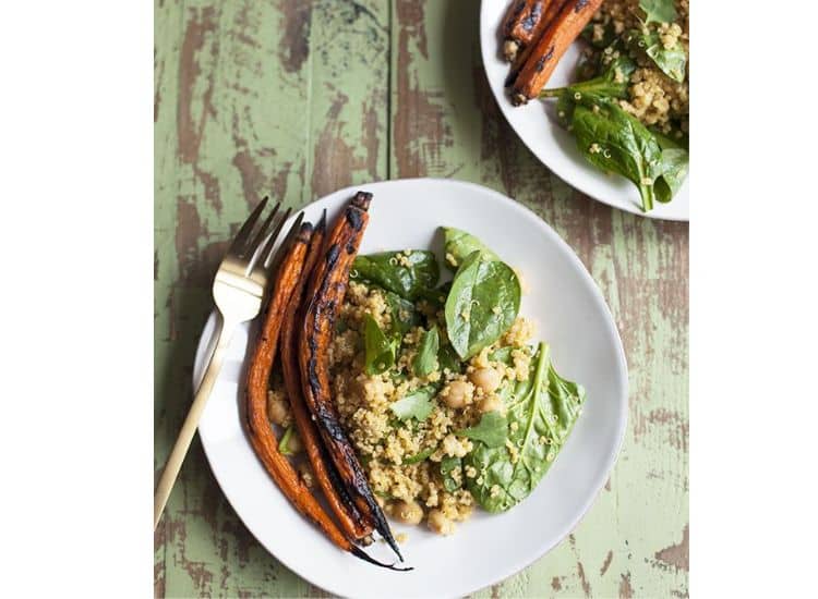Quinoa Khichdi with Carrot Raita