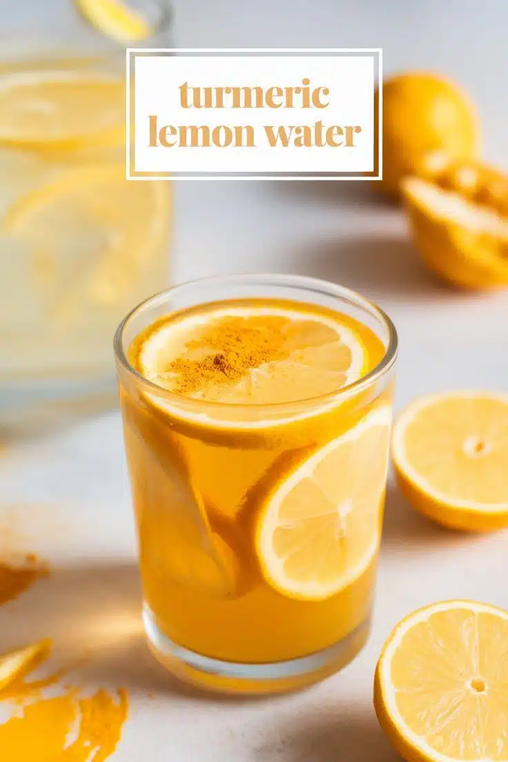 Turmeric Lemon Detox Drink