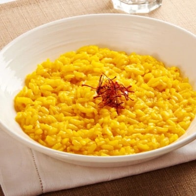 saffron risotto