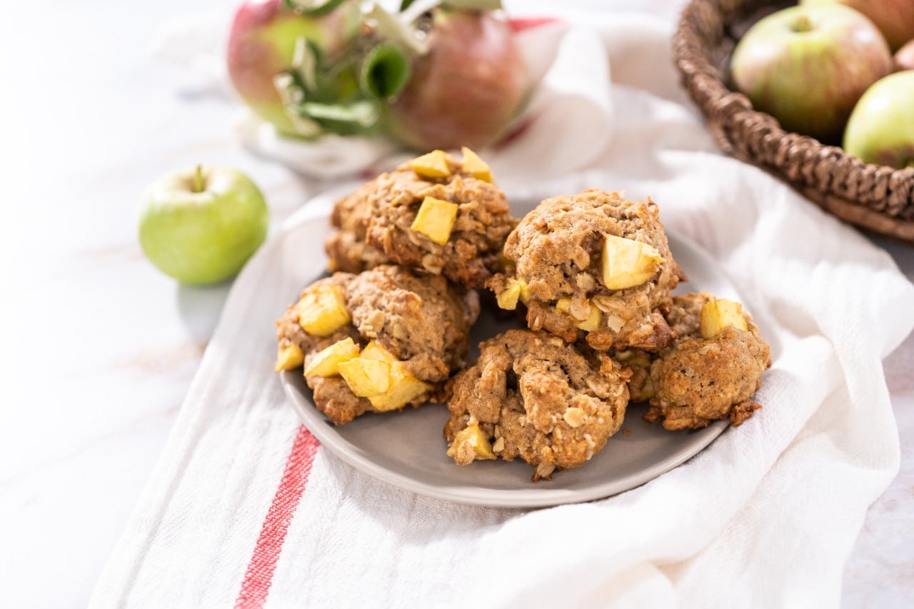 Apple Cinnamon Breakfast Cookies