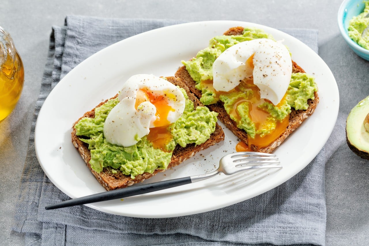 Avocado Toast with Poached Egg