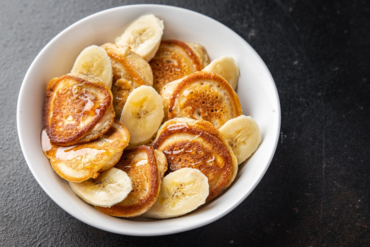Banana Pancake Bites