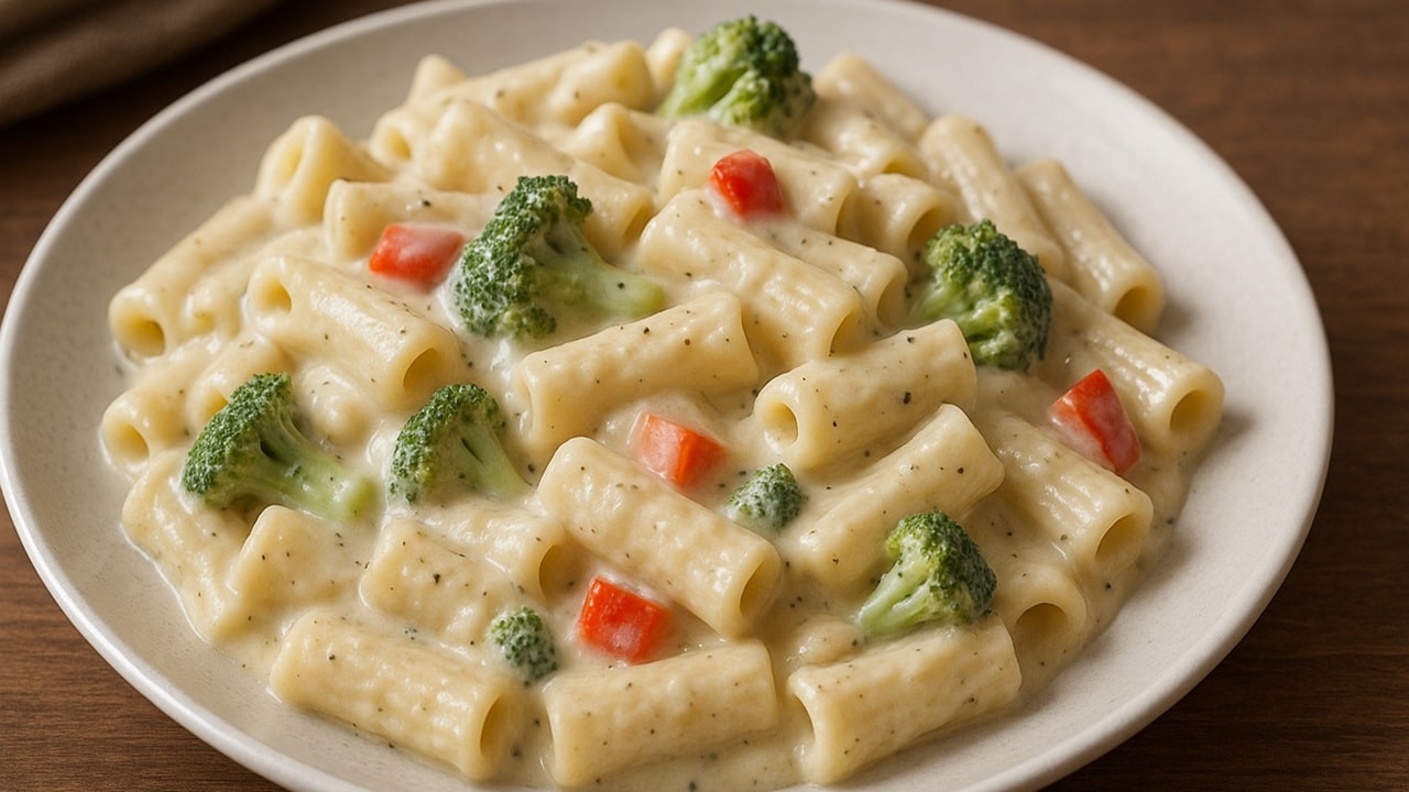 Cheesy White Sauce Pasta
