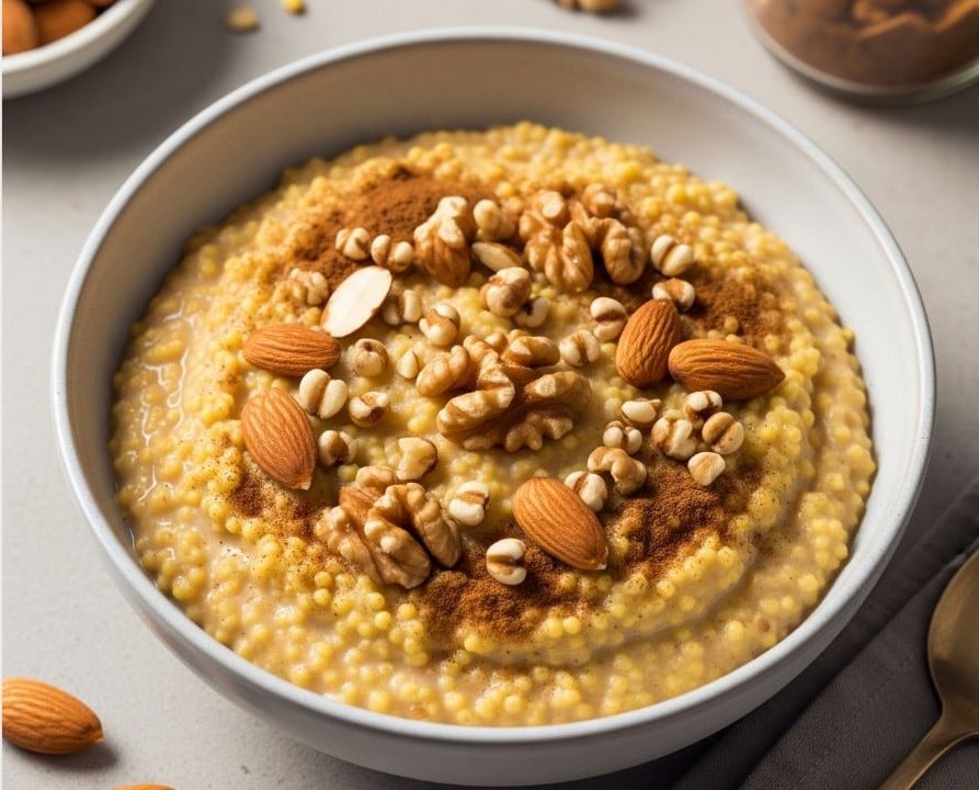 Cinnamon Spiced Millet Porridge
