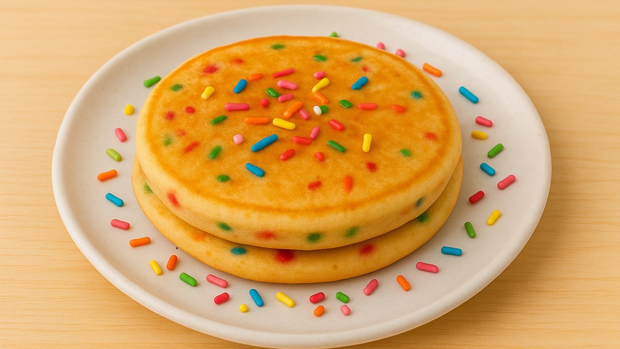 Confetti pancakes