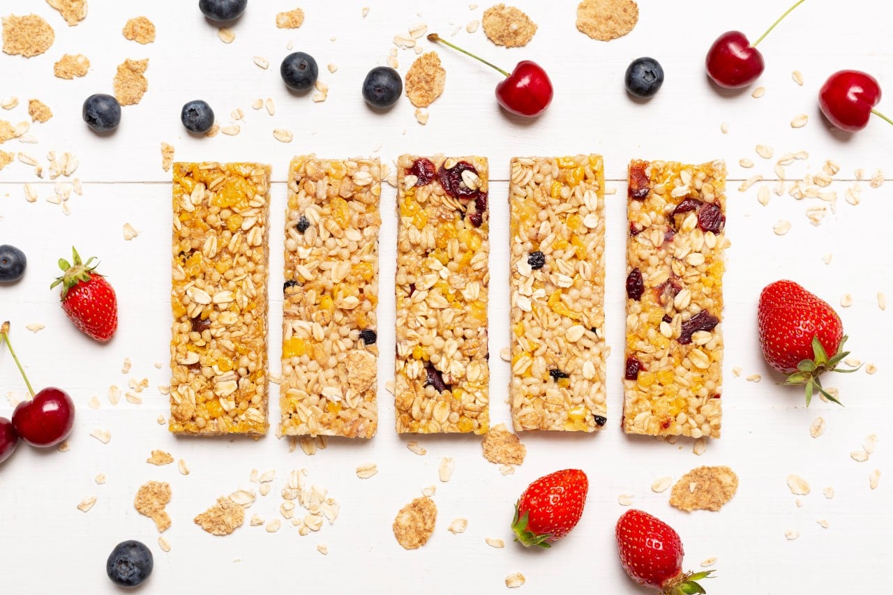 Homemade granola bars