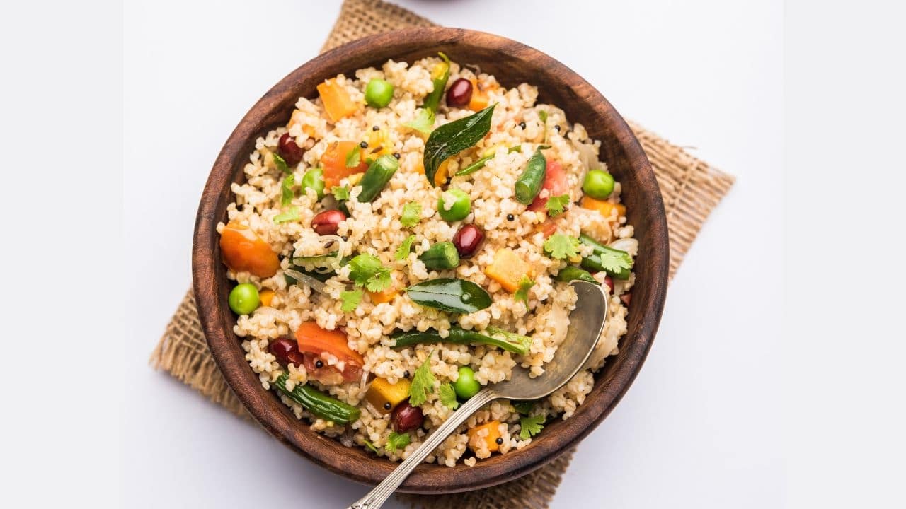 Millet Upma with Fresh Vegetables