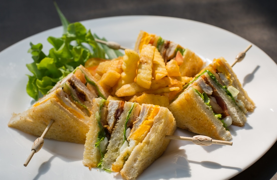 Mini Sandwich Skewers