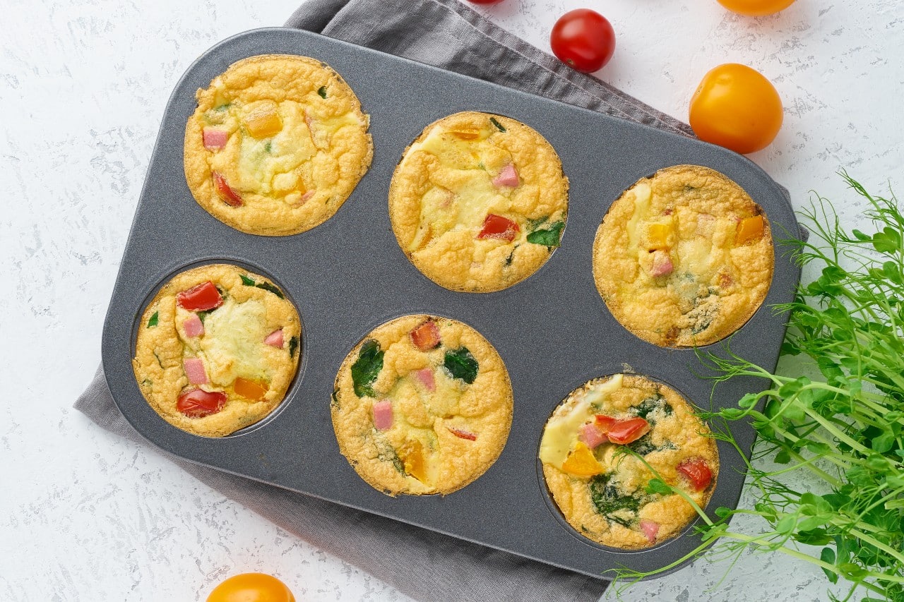 Mini Veggie Egg Muffins