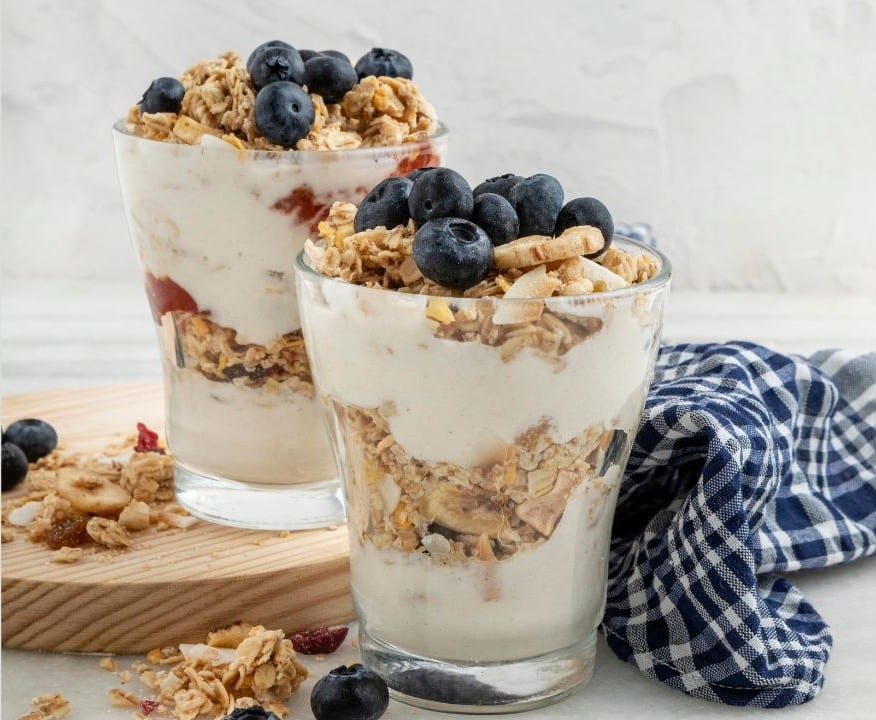 Oats and Curd Parfait