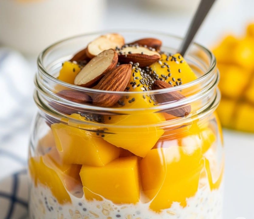 Overnight Mango Oats